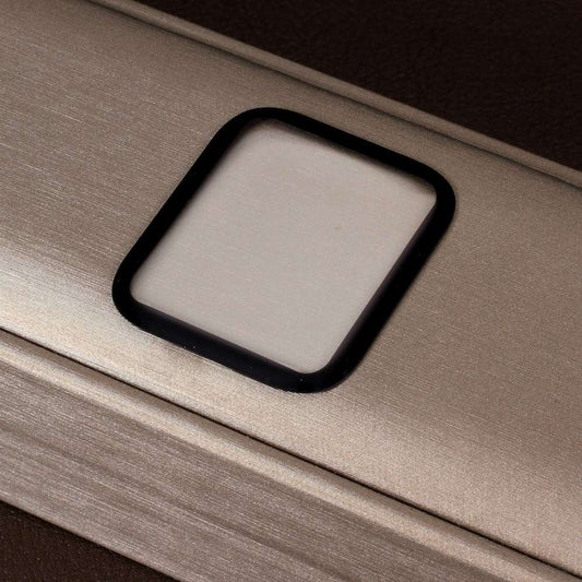 Folie Sticla Apple Watch Series 2/3 42 mm adeziv pe margine Negru-1