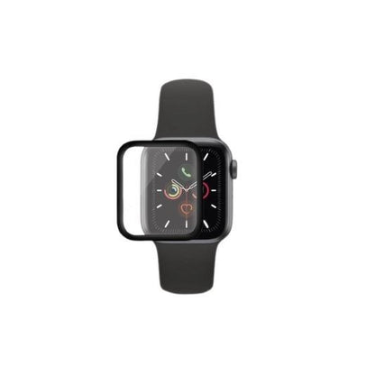 Folie Sticla Apple Watch Series 2/3 42 mm adeziv pe margine Negru-9
