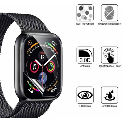 Folie Sticla Flippy pentru Apple Watch Series 2/3 42 mm UV Nano Water Transparent-6