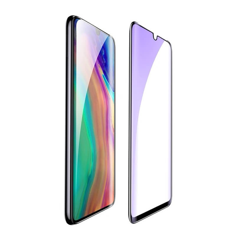 Folie Sticla Curbata, compatibila cu Huawei P30 Pro Full Face Negru, Flippy-2