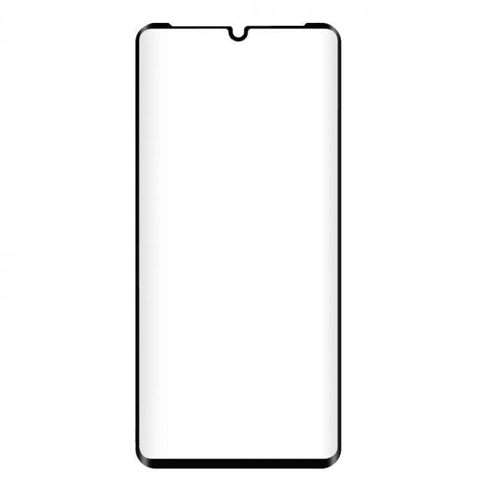 Folie Sticla Curbata, compatibila cu Huawei P30 Pro Full Face Negru, Flippy-4