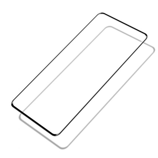 Folie Sticla Curbata Oppo Reno 3 Pro Full Glue Negru-1