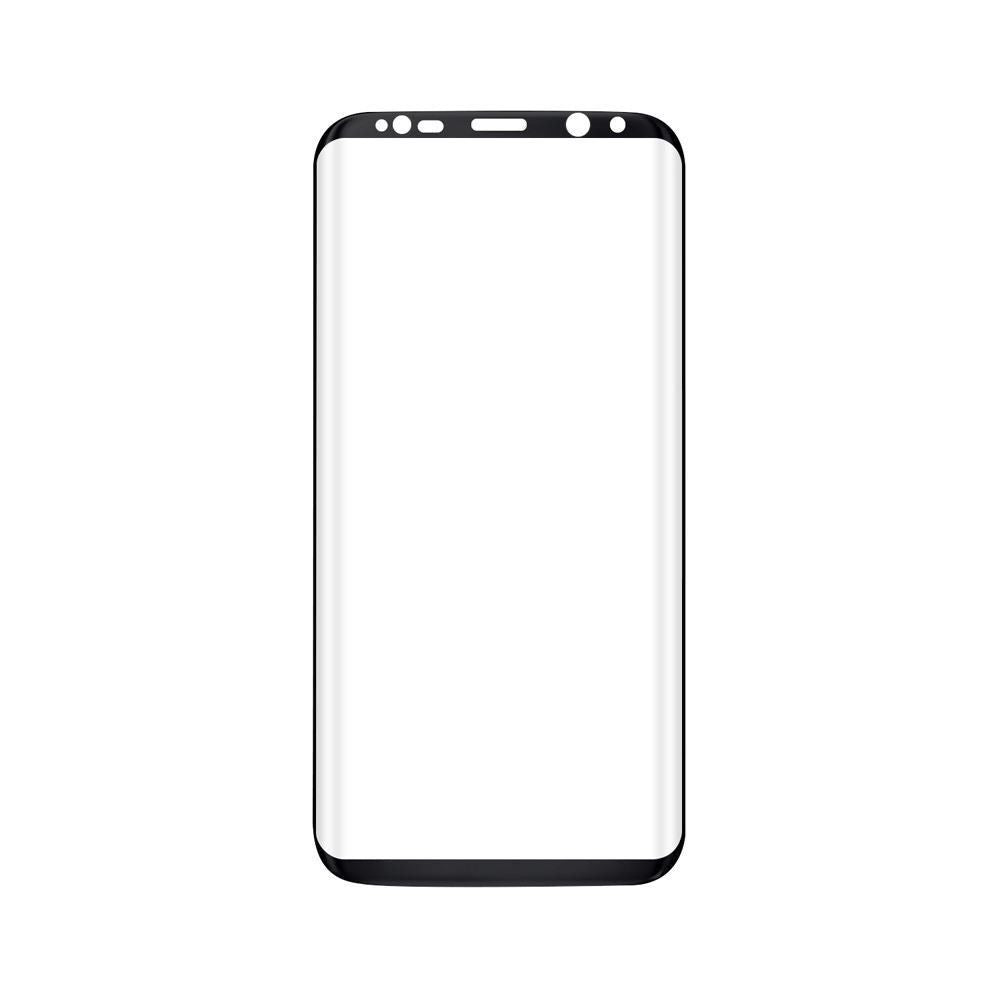 Folie Sticla Curbata Samsung Galaxy S8 Full Face Negru-2