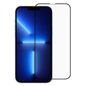 Folie Sticla Flippy® compatibila cu Apple iPhone 14 / 13 / 13 Pro 111D Negru-0