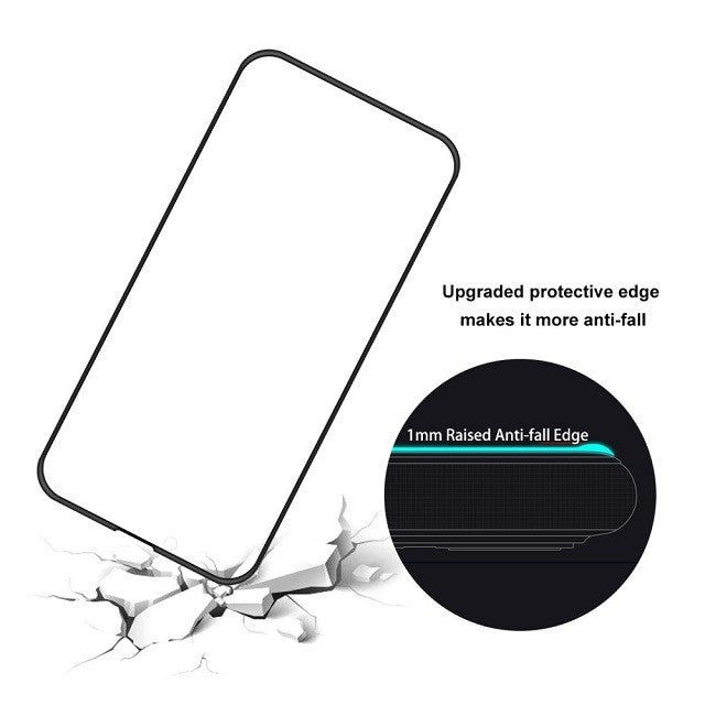 Folie Sticla Flippy® compatibila cu Apple iPhone 14 Plus / 13 Pro Max 111D Negru-1