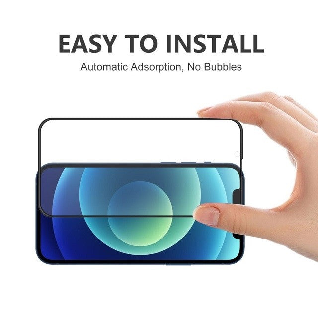 Folie Sticla Flippy® compatibila cu Apple iPhone 14 Plus / 13 Pro Max 111D Negru-3