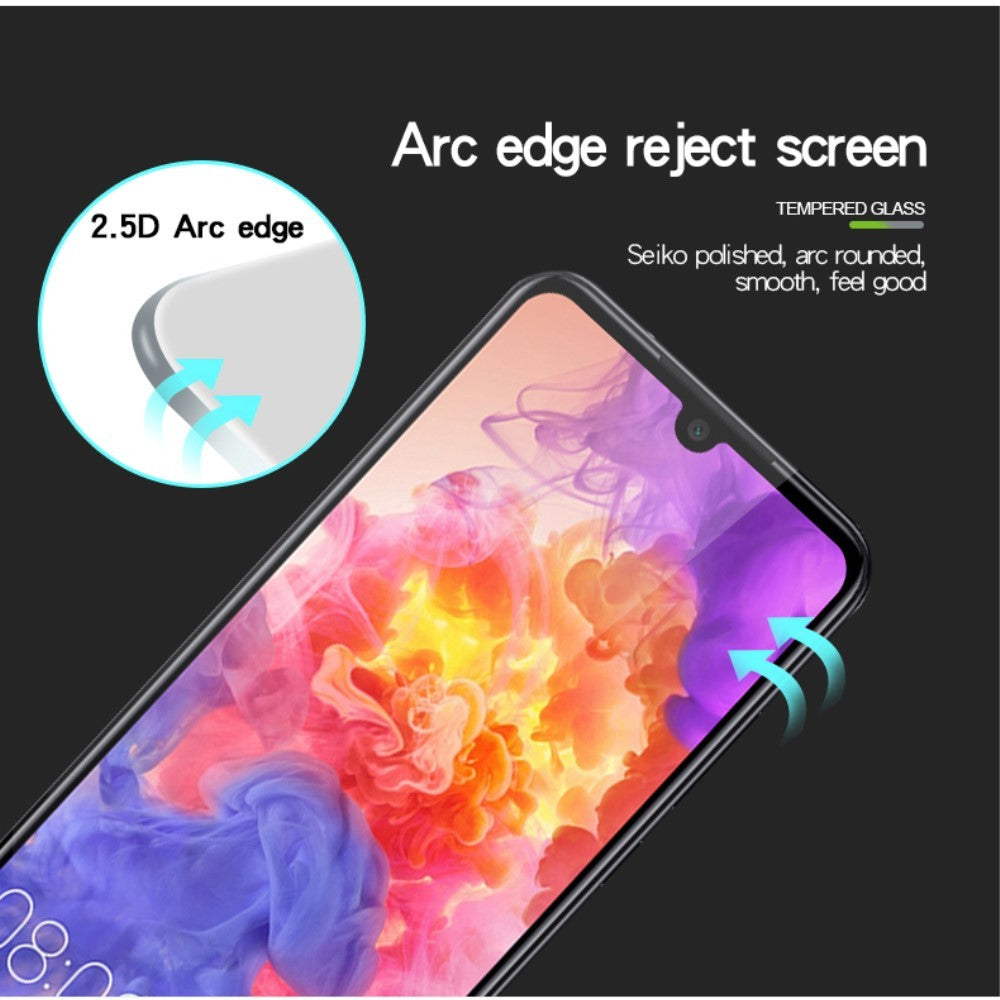 Folie Sticla Flippy® compatibila cu Huawei Ascend P30 111D Negru-6