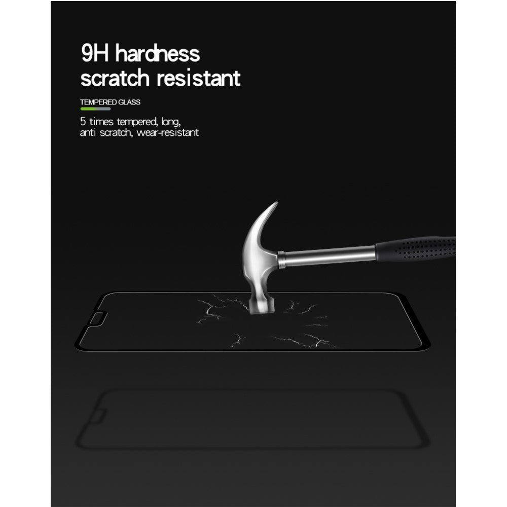 Folie Sticla Flippy® compatibila cu Huawei Y9 2019 111D Negru-9