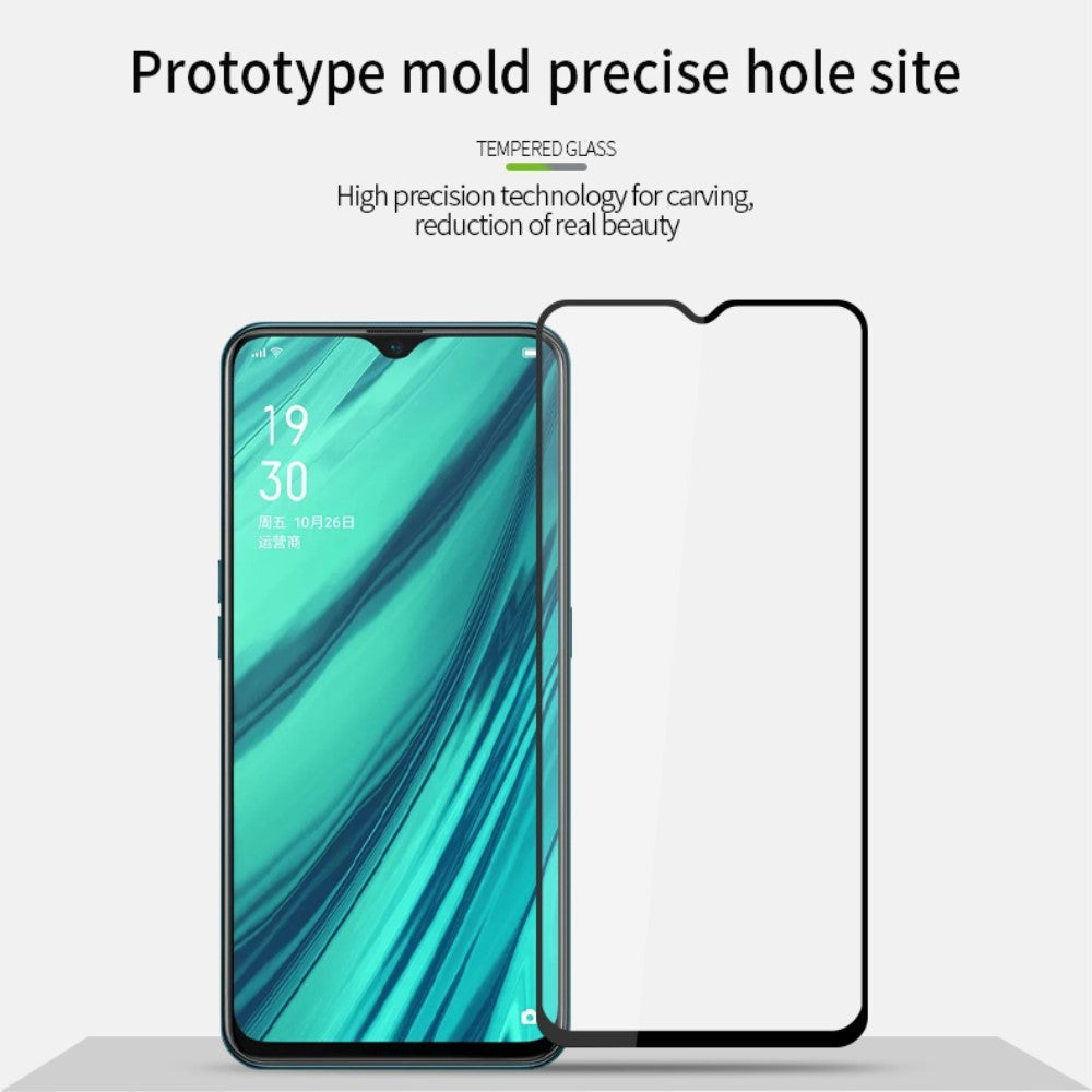 Folie Sticla Flippy® compatibila cu Oppo A5 2020 111D Negru-6