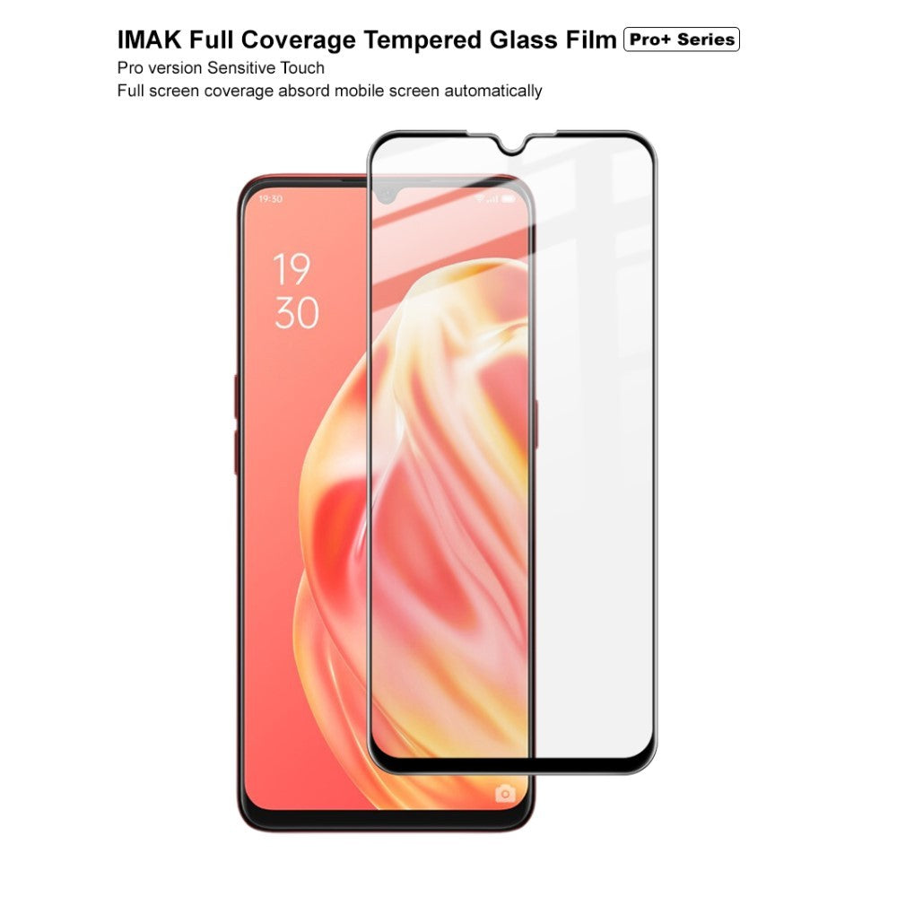 Folie Sticla Flippy® compatibila cu Oppo A91 111D Negru-8