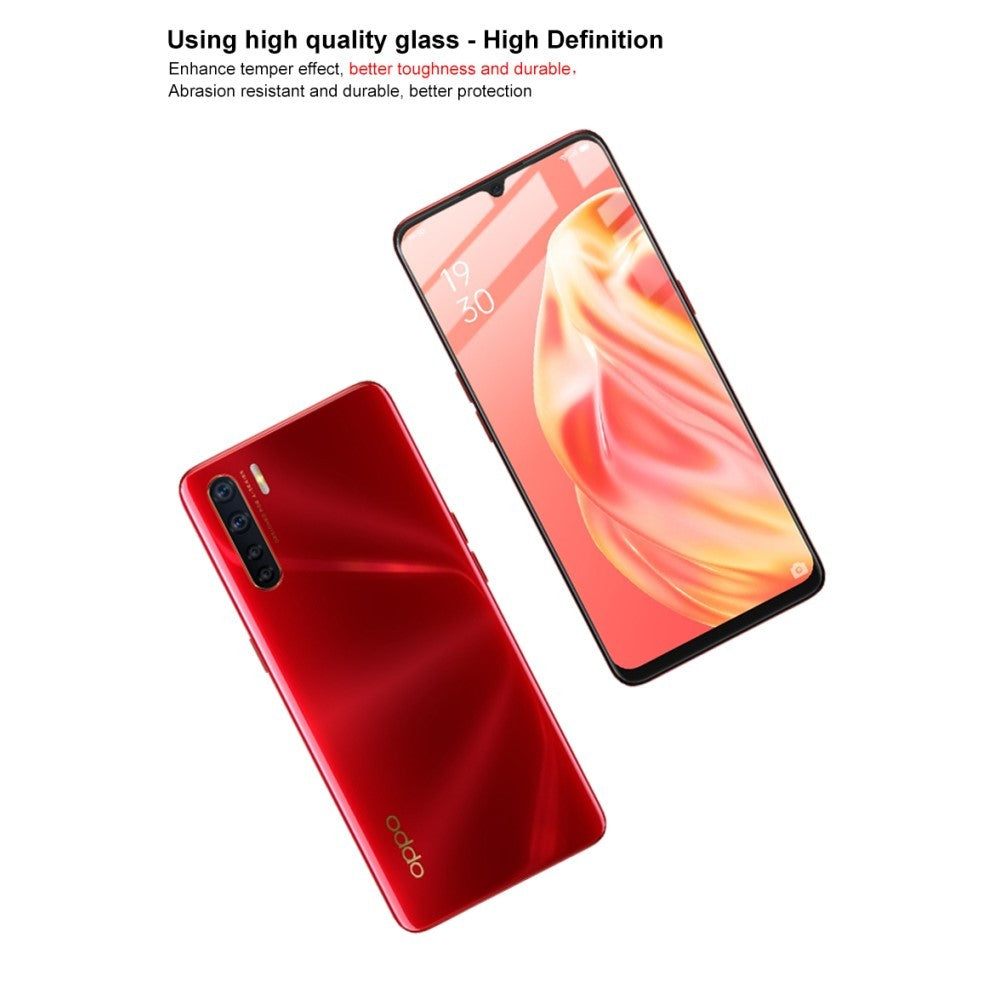 Folie Sticla Flippy® compatibila cu Oppo A91 111D Negru-13