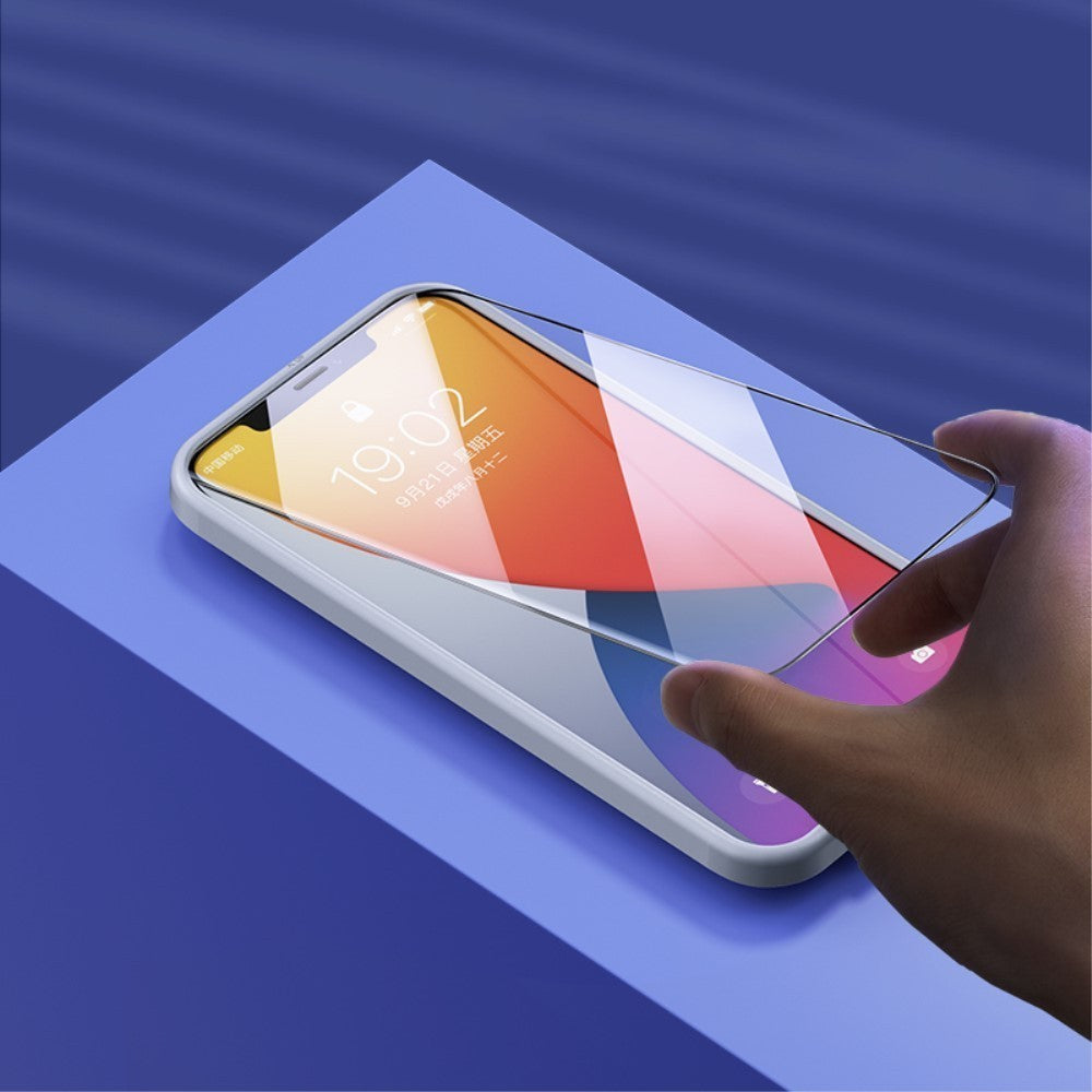 Folie Sticla Flippy® compatibila cu Oppo Reno 5 Lite 111D Negru-4