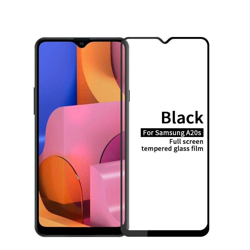 Folie Sticla Flippy® compatibila cu Samsung A20S 111D Negru-0