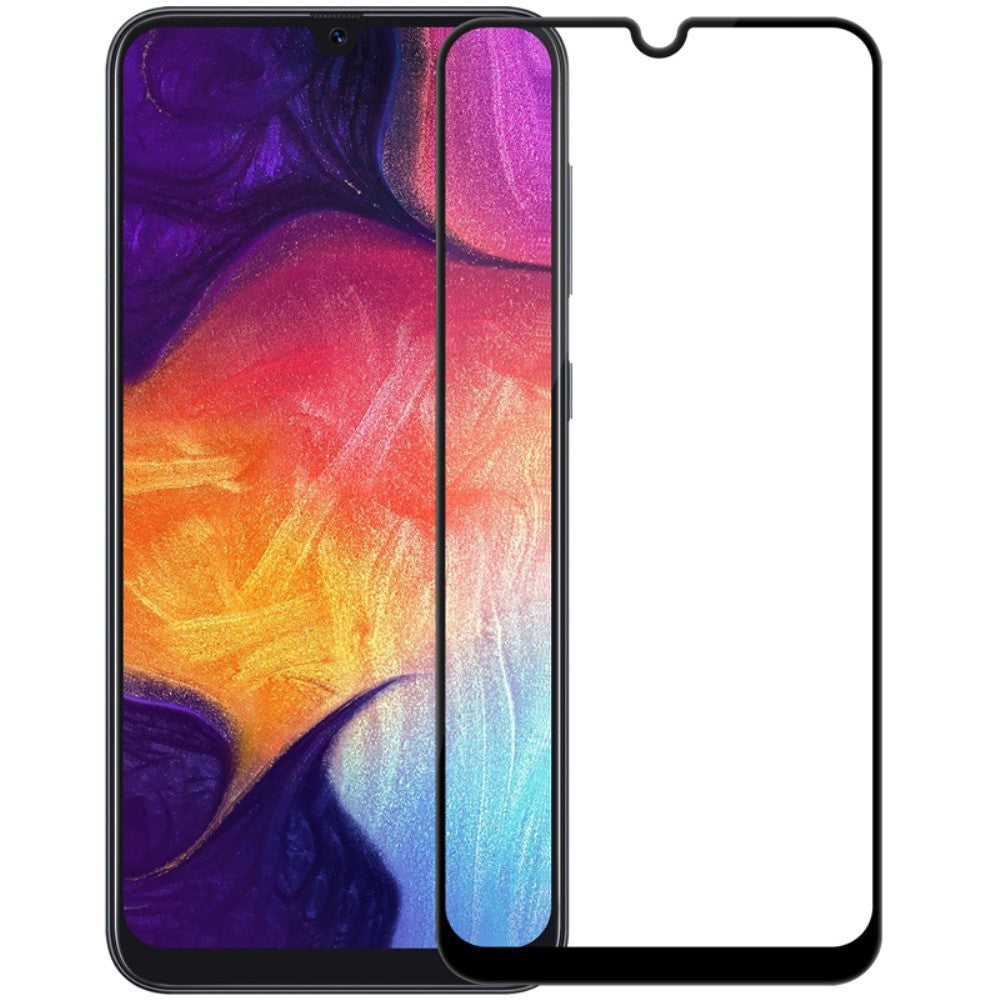 Folie Sticla Flippy® compatibila cu Samsung Galaxy A30/A50 111D Negru-0