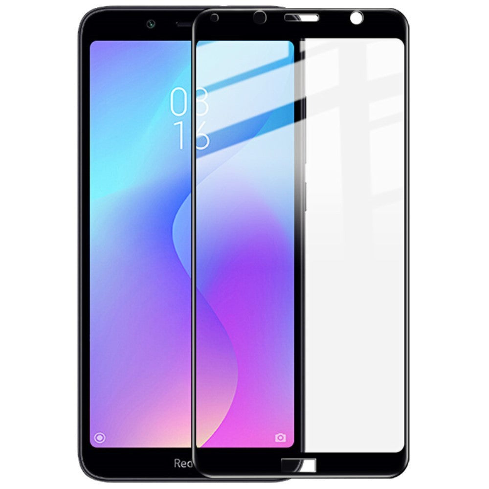 Folie Sticla Flippy® compatibila cu Xiaomi Redmi 7A 111D Negru-0