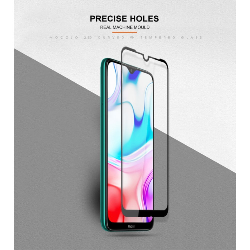 Folie Sticla Flippy® compatibila cu Xiaomi Redmi 8 111D Negru-13