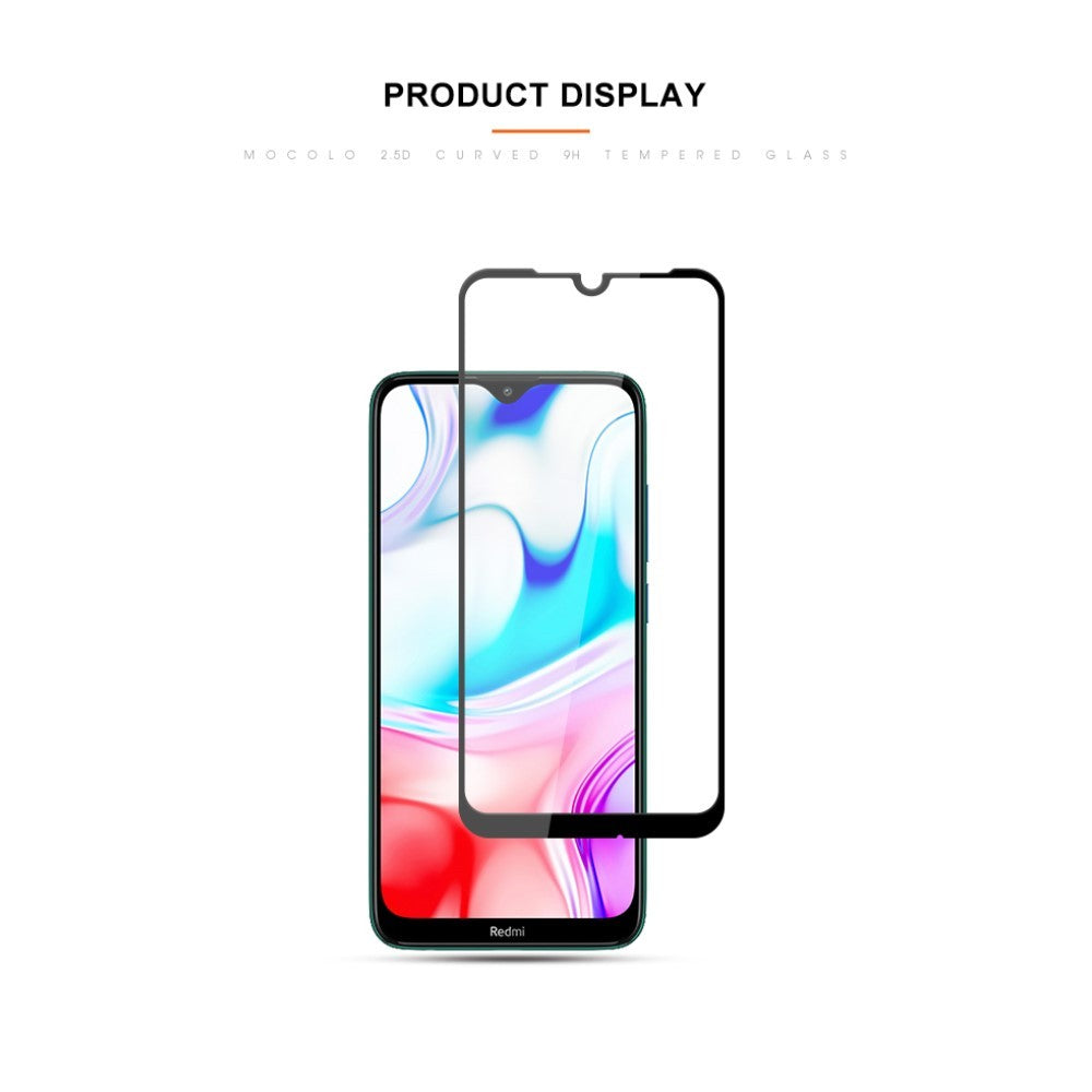 Folie Sticla Flippy® compatibila cu Xiaomi Redmi 8 111D Negru-17
