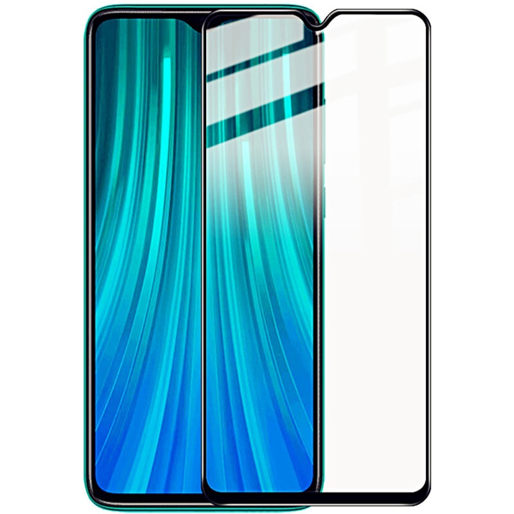 Folie Sticla Flippy® compatibila cu Xiaomi Redmi Note 8 Pro 111D Negru-0