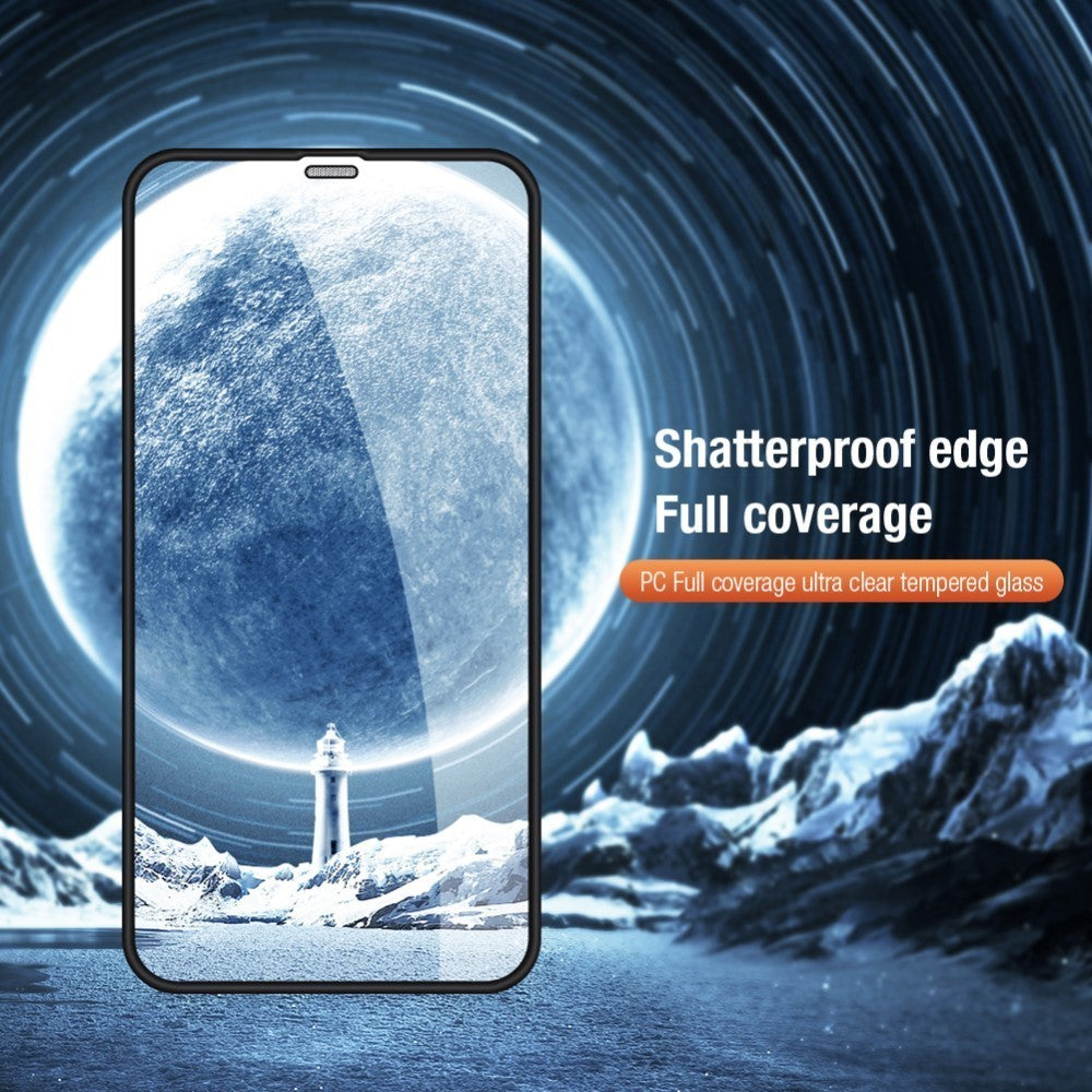Folie Sticla Flippy® compatibila cu Xiaomi Redmi Note 9 5G 111D Negru-2