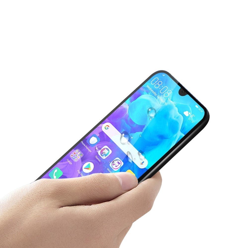 Folie Sticla Flippy® pentru Huawei Y5 2019 111D Negru-7