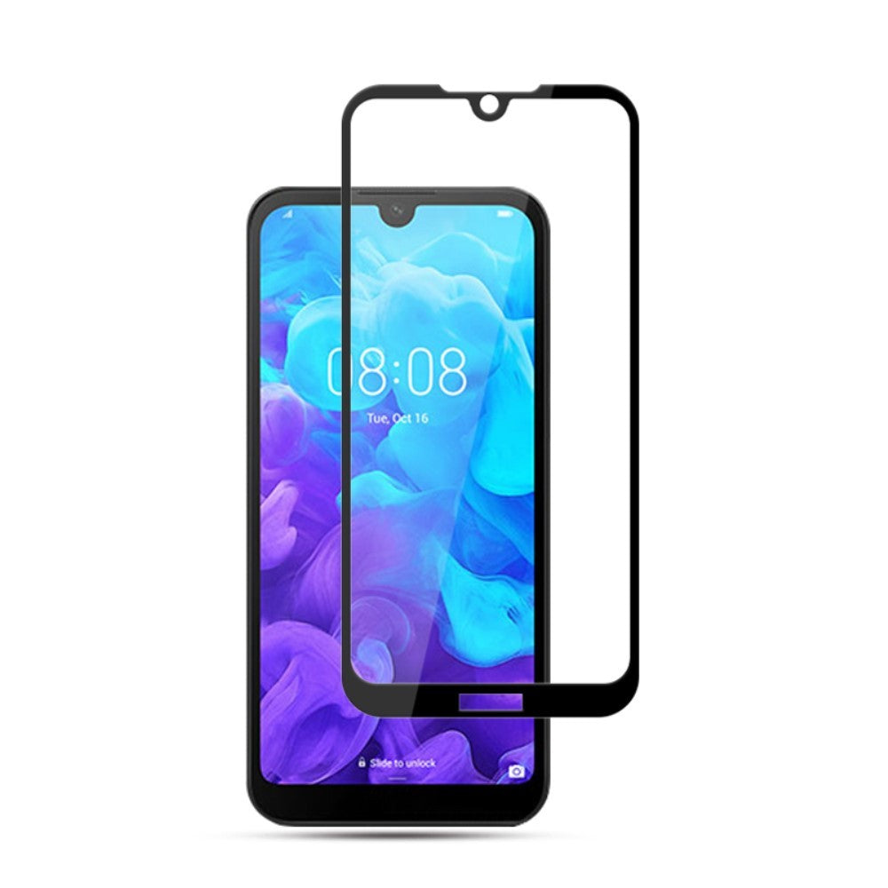 Folie Sticla Flippy® pentru Huawei Y5 2019 111D Negru-0