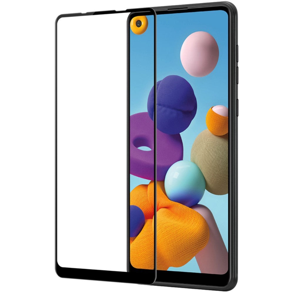 Folie Sticla Flippy® pentru Samsung A21S 111D Negru-0