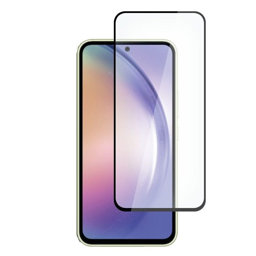 Folie Sticla Flippy pentru Samsung A54 5G, Transparenta HD, 9H, 111D, Margini negre-0