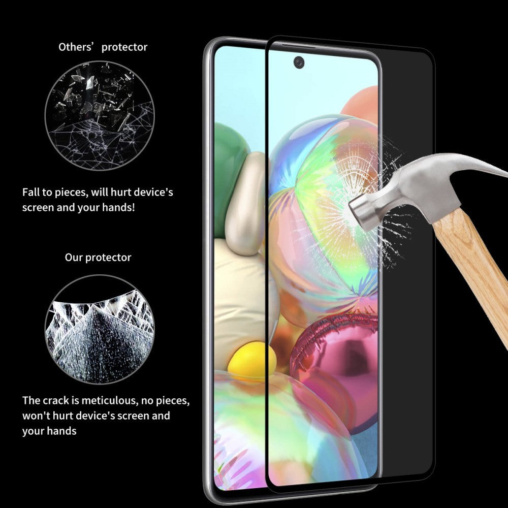 Folie Sticla Flippy® pentru Samsung A71 111D Negru-1