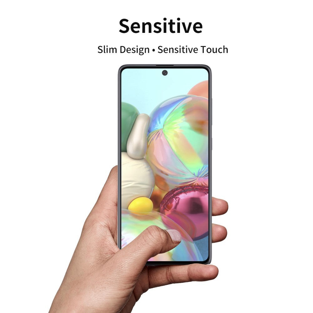 Folie Sticla Flippy® pentru Samsung A71 111D Negru-3