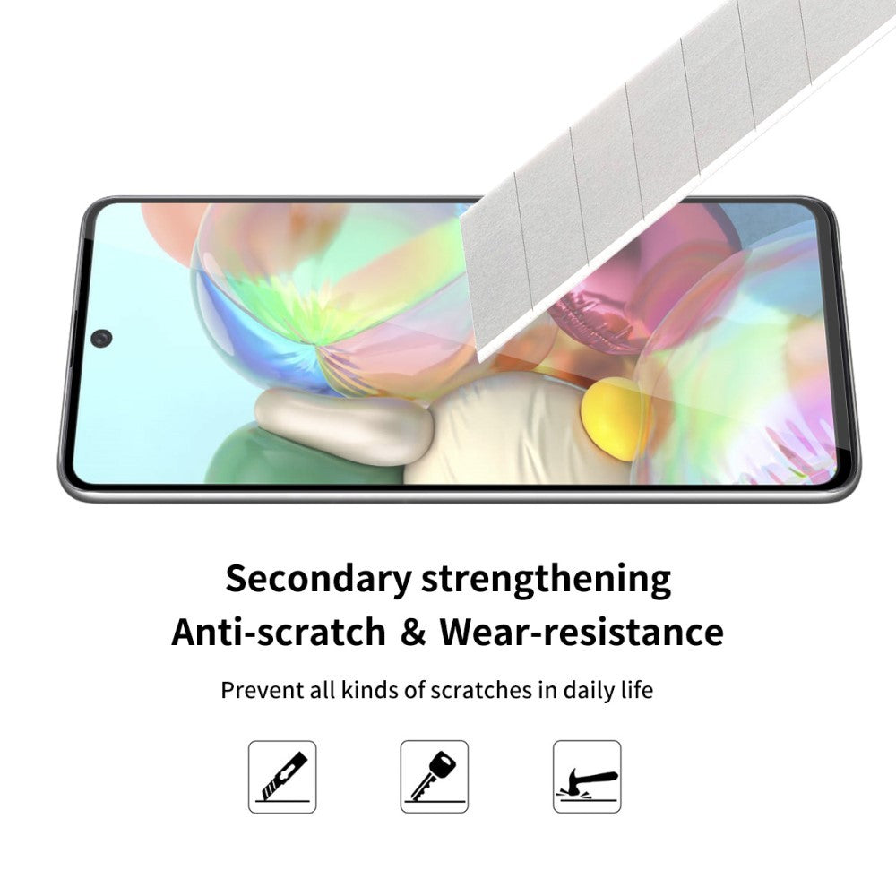 Folie Sticla Flippy® pentru Samsung A71 111D Negru-4