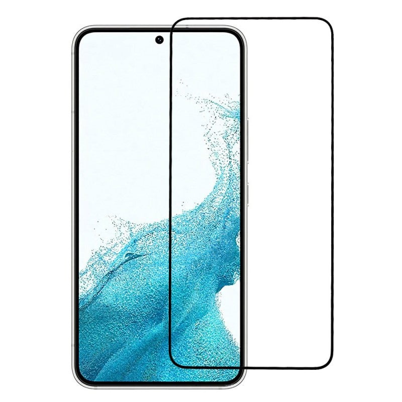 Folie Sticla Flippy® pentru Samsung S23 5G 111D Negru-0