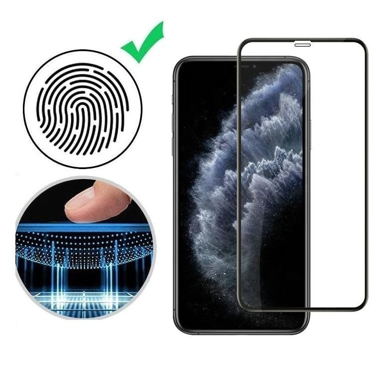 Folie Sticla Securizata Flippy compatibila cu Samsung Z Fold 4, Full Glue, Negru-4