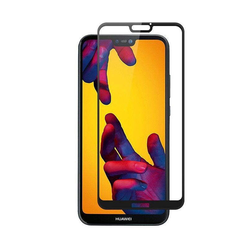 Folie Sticla Huawei P20 Lite 4D/5D Negru-1
