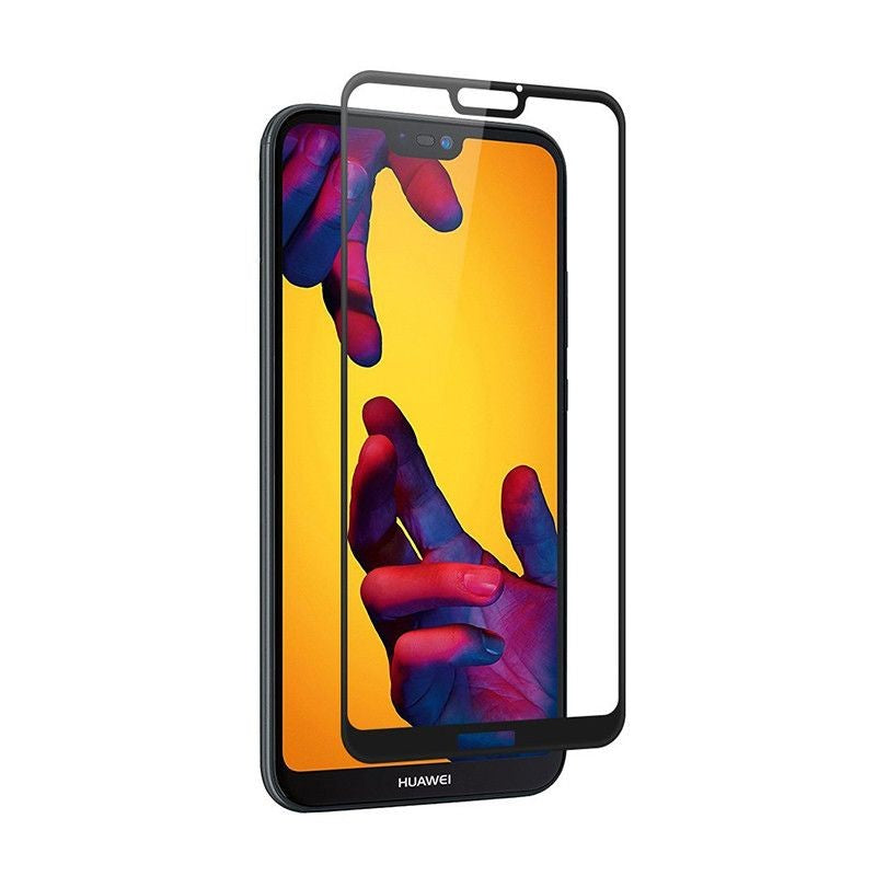 Folie Sticla Huawei P20 Lite 4D/5D Negru-2