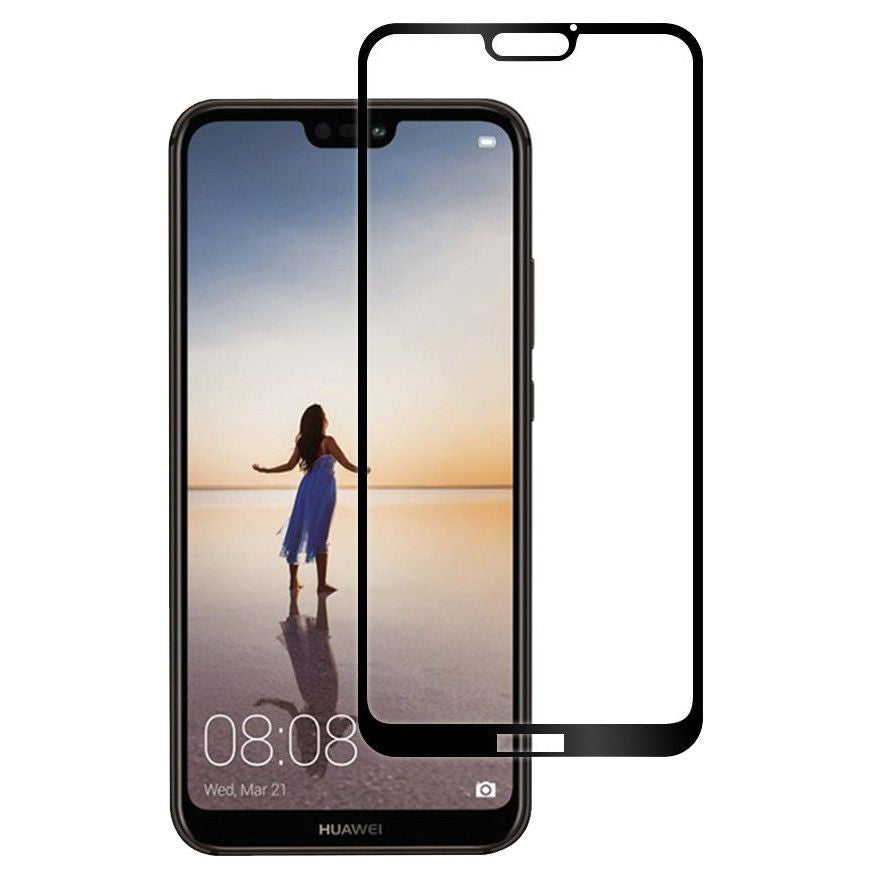 Folie Sticla Huawei P20 Lite Full Face Negru-4