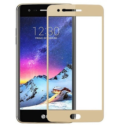 Folie Sticla LG K10 2017 Full Face Auriu-2