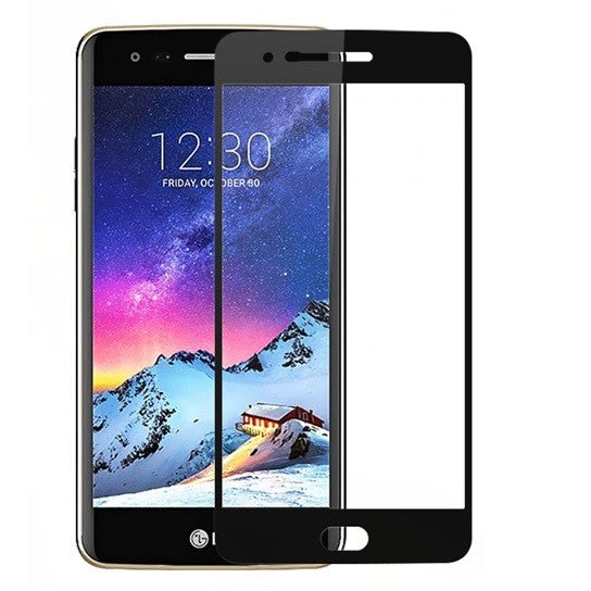 Folie Sticla LG K10 2017 Full Face Negru-2