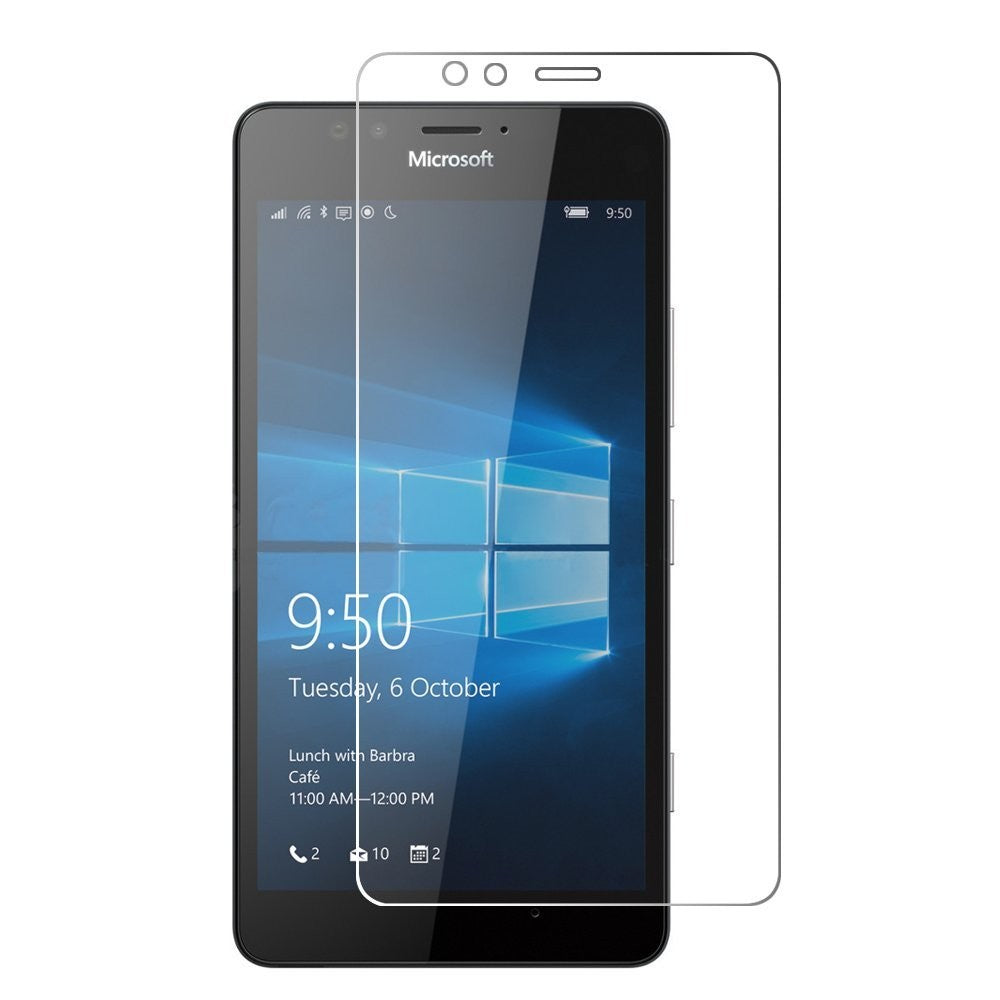 Folie Sticla Securizata Flippy, 9H, Transparenta HD, pentru Microsoft 950 XL Transparent-2