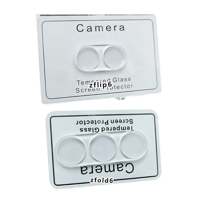 Folie Sticla pentru Camera, Flippy, Compatibila cu Samsung Galaxy Z Flip 6, 3D, Transparent-0