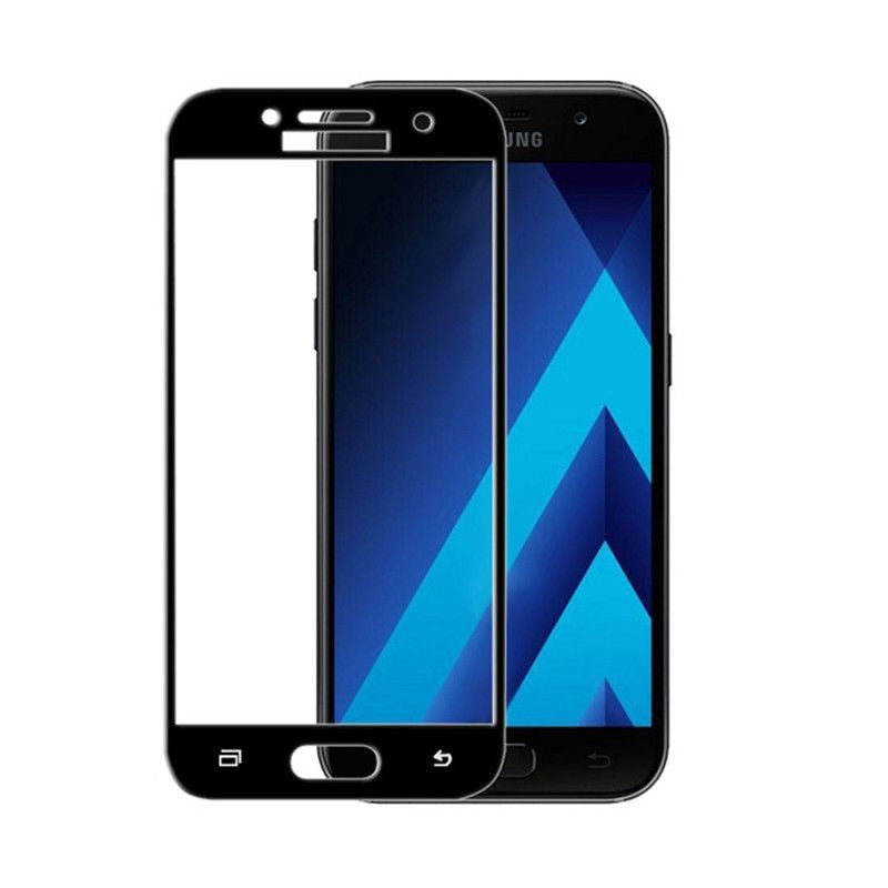 Folie Sticla Samsung Galaxy A7 2017 5D Negru-0