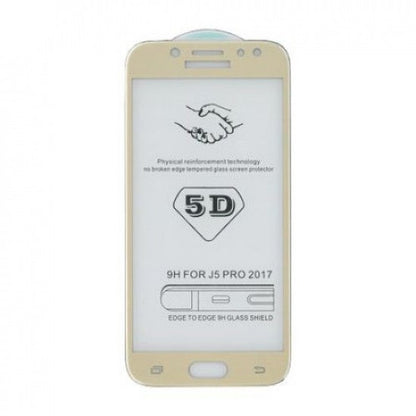 Folie Sticla Samsung Galaxy J3 2017 4D/5D Auriu-1