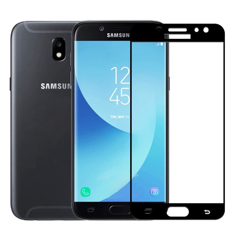 Folie Sticla Samsung Galaxy J7 2017 Full Face Negru-2