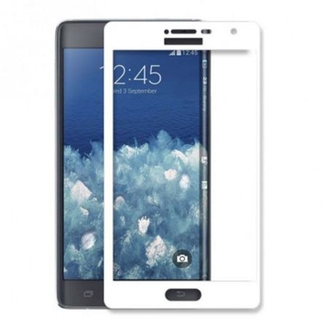 Folie Sticla Samsung Galaxy Note 5 Full Face Alb-2