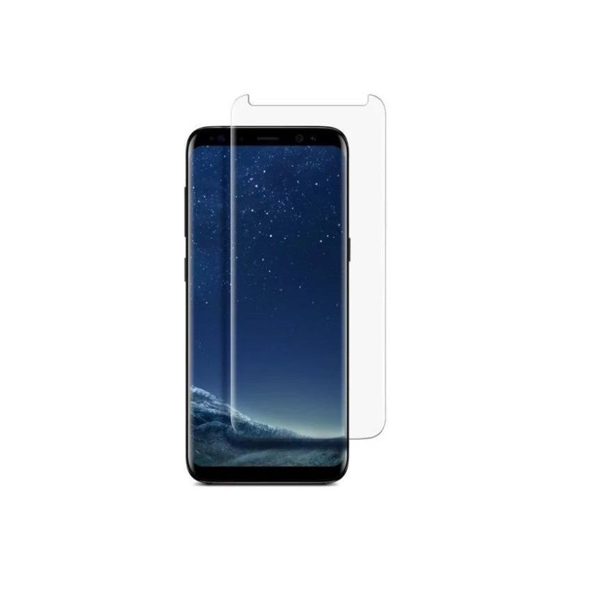 Folie Sticla Samsung Galaxy S8 3D Transparent-1