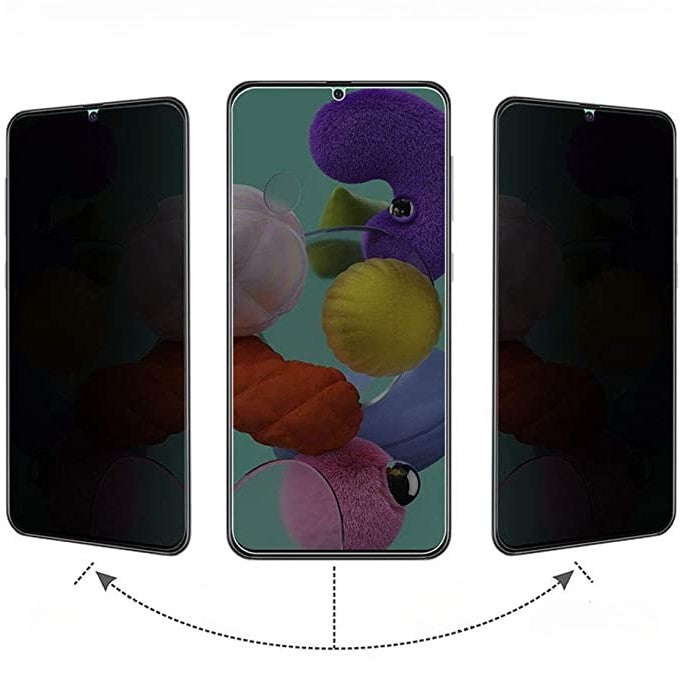 Folie sticla securizata Flippy compatibila cu  Samsung S23 Pro, Full Glue, Privacy, Negru-1