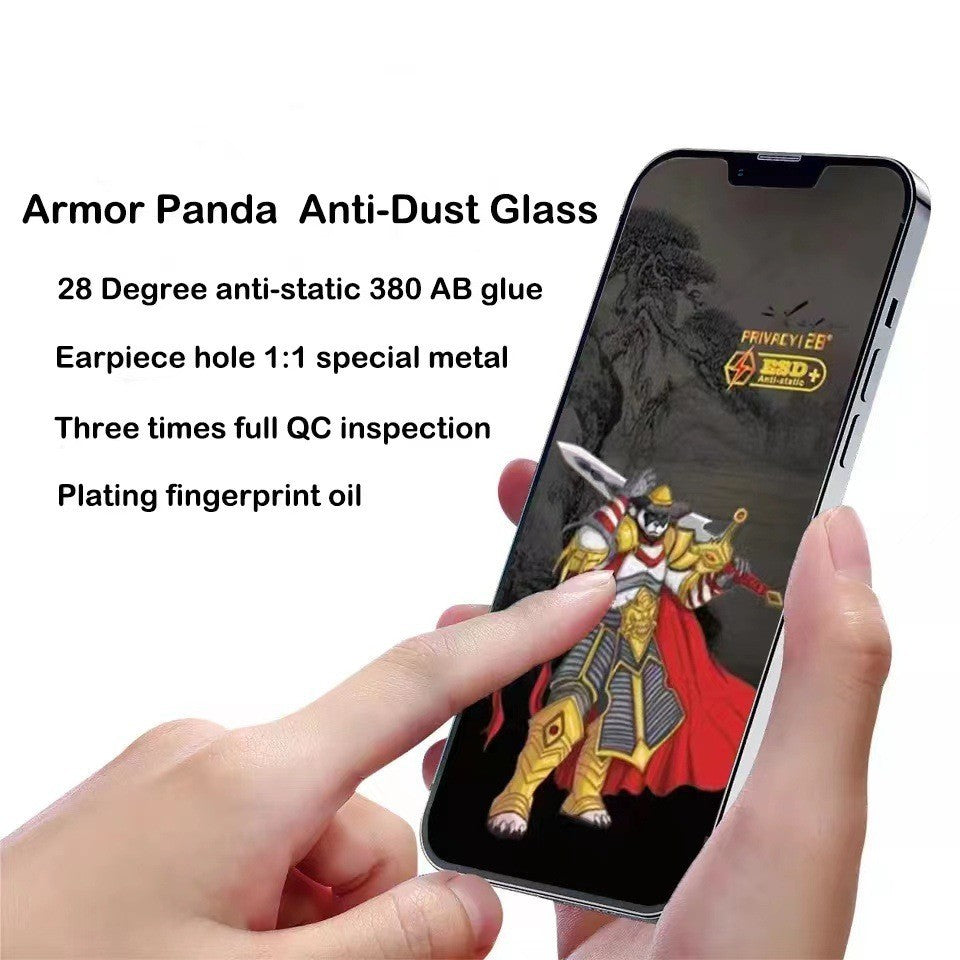 Folie Flippy® Sticla Securizata 3D Full Glue Armor Panda pentru Apple iPhone 6plus-3