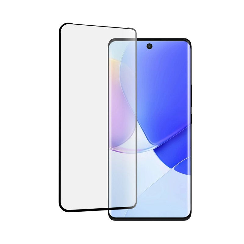 Folie Sticla securizata curbata Flippy® compatibila cu Huawei Nova 9 Full Glue Negru-0