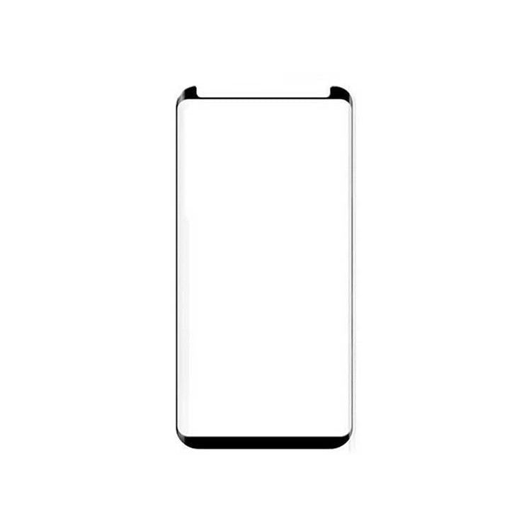 Folie Sticla Securizata Curbata Flippy Full Face, lipici pe toata suprafata, pentru Samsung Galaxy S9 Plus, Negru-2