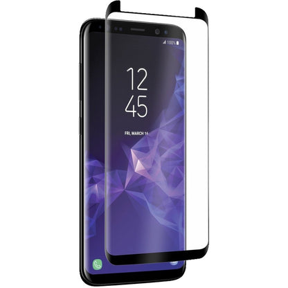 Folie Sticla Securizata Curbata Flippy Full Face, lipici pe toata suprafata, pentru Samsung Galaxy S9 Plus, Negru-0