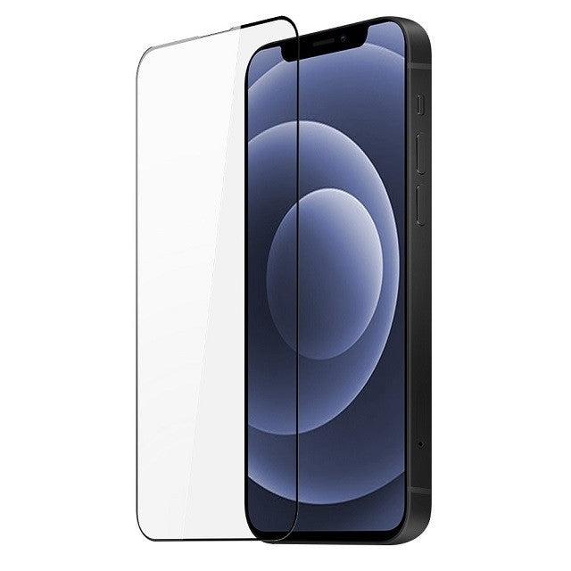 Folie Sticla securizata electrostatica Flippy pentru iPhone 12 Pro Max, Sticla ESD, Top Glass, Anti-static, Negru-1